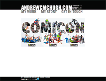 Tablet Screenshot of andrewcmchugh.com
